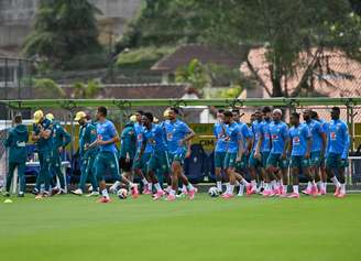 Último treino da Seleção Brasileira antes de amistoso contra o Panamá