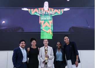 Evento em Miami marcou início da contagem regressiva de 1 ano para a Copa do Mundo feminina.