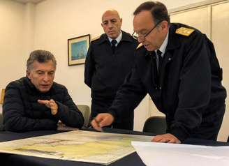 Macri fala com autoridades da Marinha em Mar del Plata
 20/11/2017    Divulgação