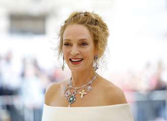 A atriz Uma Thurman, que estrelará nova série da Netflix