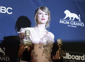 Taylor Swift no Billboard Music Awards em Las Vegas
 20/05/2018     REUTERS/Steve Marcus 