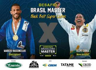 Brasileiro Master de Jiu-Jitsu terá como atração as superlutas no próximo mês de setembro (Foto: Divulgação/CBJJD)