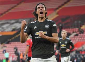 Cavani foi decisivo na vitória do Manchester United
