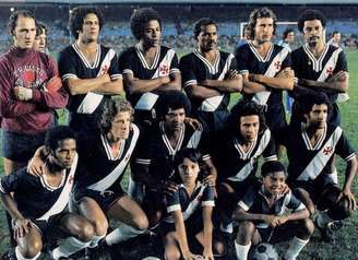 Time -base do Vasco na conquista do Campeonato Brasileiro de 1974 (Foto: Acervo LANCE!)
