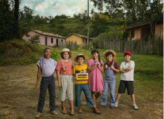 Elenco do longa-metragem 'Chico Bento e a Goiabeira Maraviósa'roleta crazyfoto durante a gravaçãoroleta crazy2023