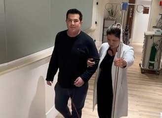 Beto Barbosa em publicação sobre sua saúde