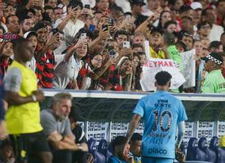 Santos reagiu após saída de Neymar, mas não o sufciente para virar.