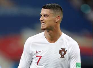 Cristiano Ronaldo lamenta fim de jogo