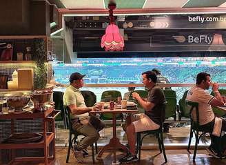 O La Coppa Ristorante serve comida italiana dentro do estádio Allianz Parque, em São Paulo