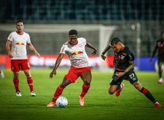 Henry Mosquera, jogador do Red Bull Bragantino. 