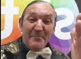 O humorista Marquito