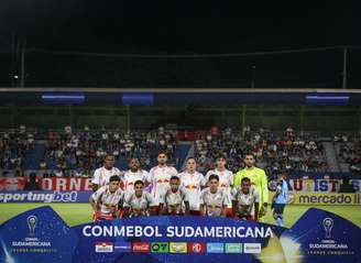 Jogadores do Red Bull Bragantino. 