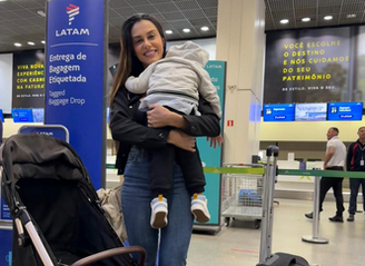 Viviane Carvalho Souza Araújo foi retirada de um voo da Latam com o filho de 1 ano e 10 meses
