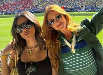 Anitta viu a estreia do Brasil na Copa ao lado de Marina Ruy Barbosa – Reprodução/Instagram