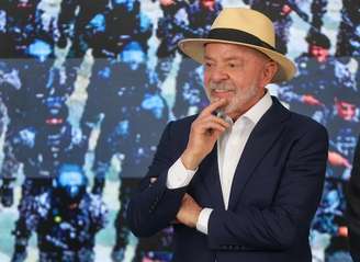 Presidente Luiz Inácio Lula da Silva, candidato à reeleição