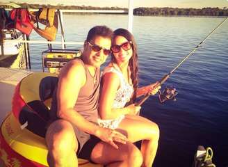 Zezé e Graciela fizeram passeio juntos nesta terça (21) 