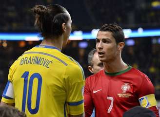 Em 2013, Cristiano Ronaldo e Ibrahimovic fizeram duelo histórico pelas Eliminatórias da Copa de 2014, que terminou com vaga de Portugal