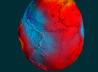 Agência Espacial Europeia faz brincadeira de 1º de abril e publica foto sobre formato da Terra