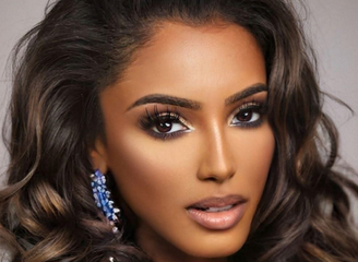 Gabrielle caiu durante um desfile antes do Miss Universo 2025