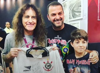 A curiosa relação de um ídolo do Corinthians com o Iron Maiden