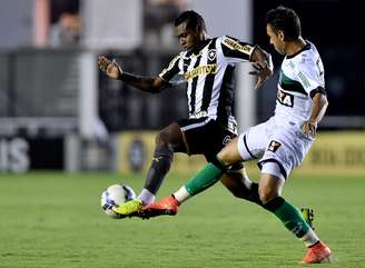 <p>Jobson em ação com a camisa do Botafogo</p>