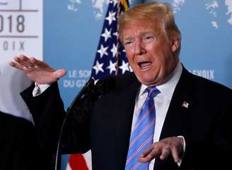 Trump defende comércio mais equilibrado no G7