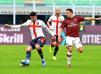 A vitória tirou o Genoa da zona de rebaixamento (Foto: Reprodução/Genoa)