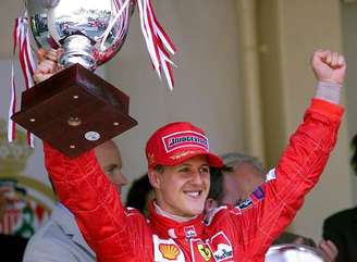 Michael Schumacher ganhou cinco títulos mundiais pela Ferrari