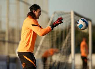 Cássio era dúvida, mas foi relacionado para o confronto diante do Always Ready (Foto: Rodrigo Coca/Ag.Corinthians)