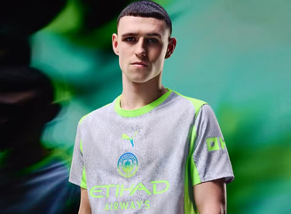 Torcedores não gostaram da nova camisa do Manchester City