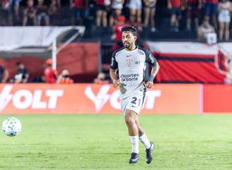 Bidu (Corinthians) durante jogo contra o Vitória, no dia 18.04.2026