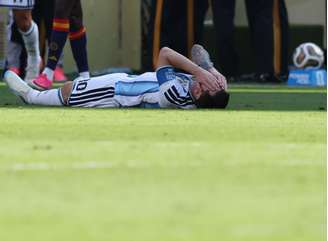 Lionel Messi após derrota da Argentina para a Espanha