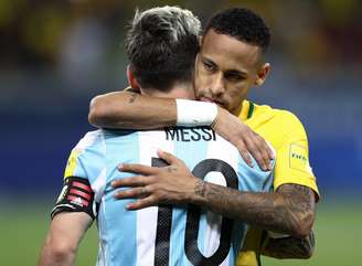 Neymar e Messi 