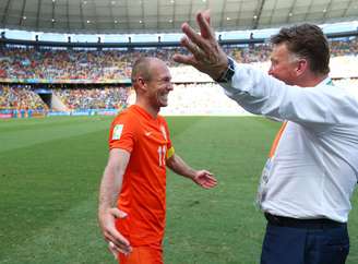 Robben elogiou o treinador, mas recusou o convite
