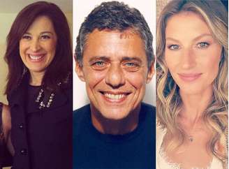 <p>Claudia Raia, Chico Buarque e Gisele Bündchen estão na lista</p>