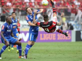 O Cruzeiro perdeu para o Flamengo (Foto: Gilvan de Souza / Flamengo)