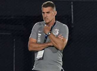 Após derrota, treinador Vagner Mancini carrega nas costas críticas por atuações ruins do Corinthians (NORBERTO DUARTE / POOL / AFP)