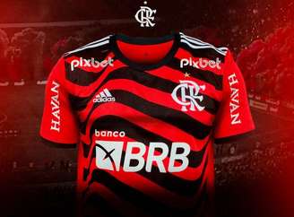 Flamengo divulgou sua nova camisa nesta sexta (Divulgação/Flamengo)