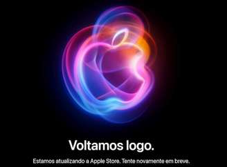 Site da Apple sai do ar antes do lançamento do novo iPhone 16