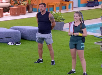 Edilberto e Raíssa já estão no primeiro paredão do BBB25