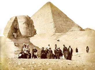 Família Real no Egito, em 1871 