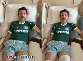 Lito Sousa faz publica vídeo com apelo urgente por tratamento experimental: 'Cada minuto importa'