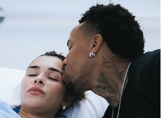 Tainá e Éder Militão fizeram uma publicação em conjunto anunciando a chegada do filho