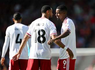Gakpo e Isak se machucam na Data Fifa. (Photo by Mike Hewitt/Getty Images)
