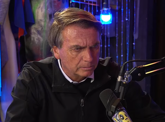 Presidente Jair Bolsonaro (PL) participa de entrevista ao podcast 'Inteligência Ltda.' na noite desta quinta-feira, 20.