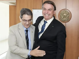 Roberto Jefferson e Jair Bolsonaro