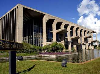 Fachada do prédio do Ministério da Justiça, em Brasília