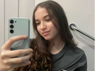 Melissa Campos, adolescente de 14 anos que foi assassinada em sala de aula de uma escola em Uberaba (MG)