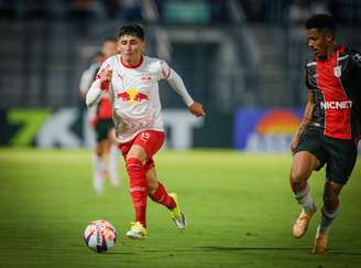 Nacho Sosa, jogador do Red Bull Bragantino. 