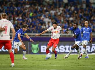 Matheus Fernandes, jogador do Red Bull Bragantino. 
